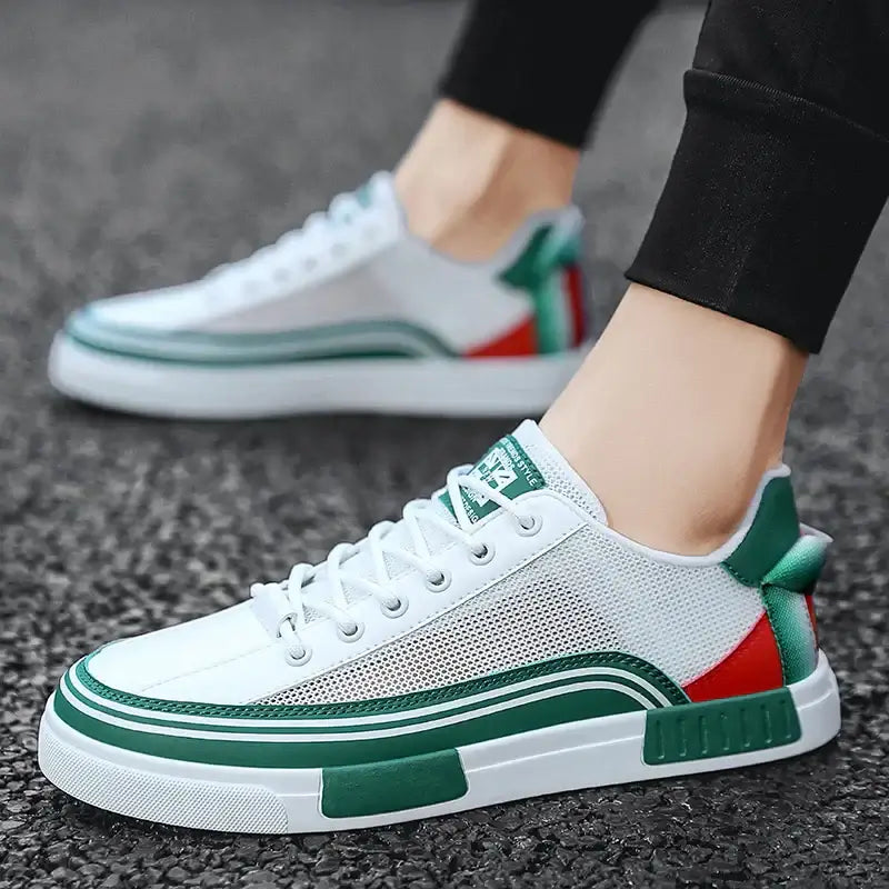 Horizon Mesh Sneakers - Comfortable everyday sneakers for men with breathable mesh, stylish modern design, perfect for travel and casual wear.