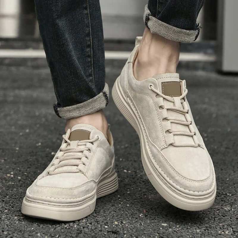 Huxley Suede Sneakers - men's casual sneakers perfect for everyday use, featuring premium suede, breathable design, and orthopedic comfort.