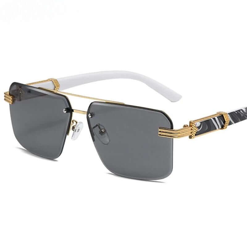 Monaco Retro Shades - UV protection sunglasses, men's stylish polarized sunglasses for driving, outdoor activities, and travel in chic style