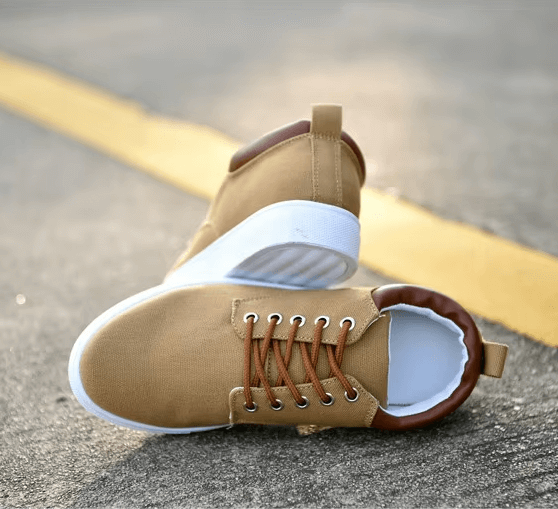 Nomad Canvas Sneakers - stylish men's casual sneakers for everyday use with lightweight, breathable materials and cushioned comfort.