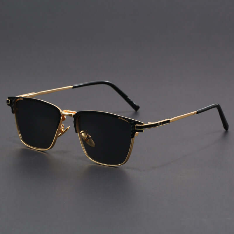 Vega Shades UV protection sunglasses, stylish men's polarized sunglasses with metal frame, ideal for driving, travel, and outdoor activities.