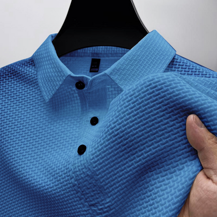 Men's Elegant Silk Polo 