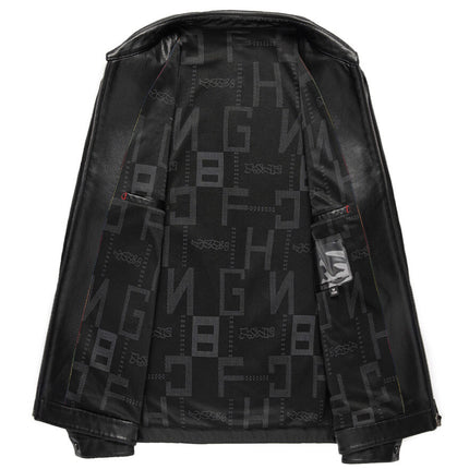 Leather Jacket - Black Elegance