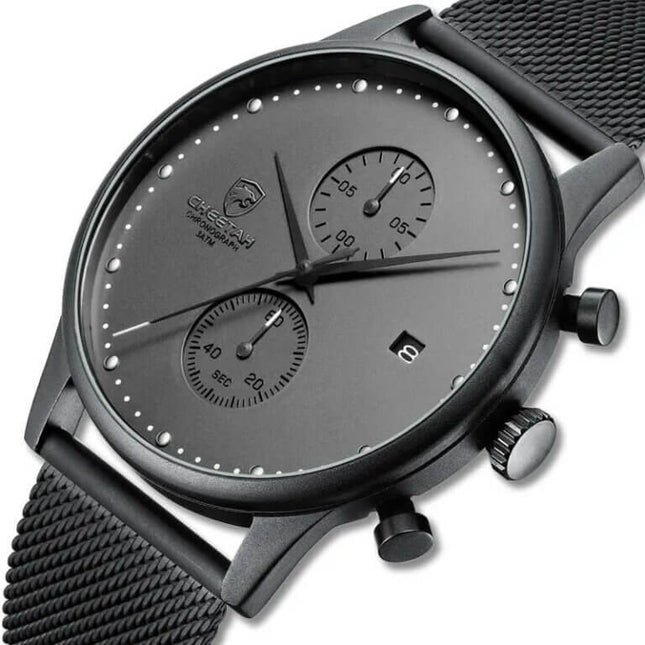 William Elegance Minimalist Men's Watch – Italian Design & Premium Stainless Steel