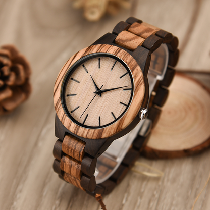 Oakridge Wooden Quartz Watch