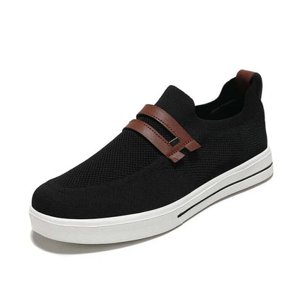 Aero Sneakers - men's casual sneakers with breathable mesh, cushioned insole, perfect for comfortable everyday wear and stylish travel.