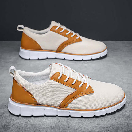 Arden Mesh Sneakers for men, stylish casual sneakers with breathable mesh, perfect for comfortable everyday walking and travel.