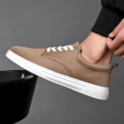 Arden Sneakers - men's casual sneakers with lightweight, breathable cotton upper, perfect for everyday wear, travel, and stylish comfort.