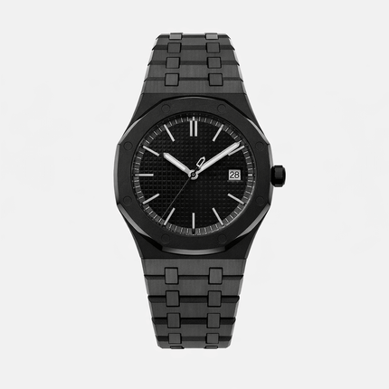 Aurex Sovereign Steel Watch - Premium Men's Timepiece with sleek design