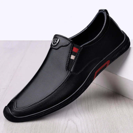 Elegant Bradford Leather Loafers for men, crafted from premium leather. Slip-on luxury, ideal for formal occasions and all-day comfort.