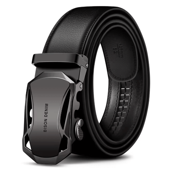 Brent Genuine Leather Belt – Classic Men’s Dress & Casual Belt showcasing premium quality, durable buckle, and timeless style for men.