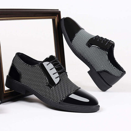 Brinell Dress Shoes with Italian design, breathable upper, and cushioned insole, perfect for business formal outfits.