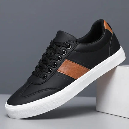 Bruno Classico Leather Sneakers - Men's casual sneakers offering comfort, breathability, lightweight feel; perfect for everyday wear and travel.