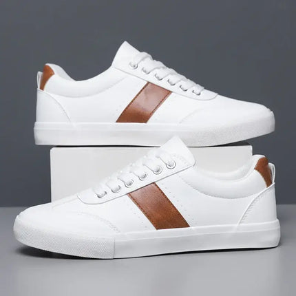Bruno Classico Leather Sneakers - stylish men's casual sneakers with genuine leather, perfect for comfortable everyday wear and travel.