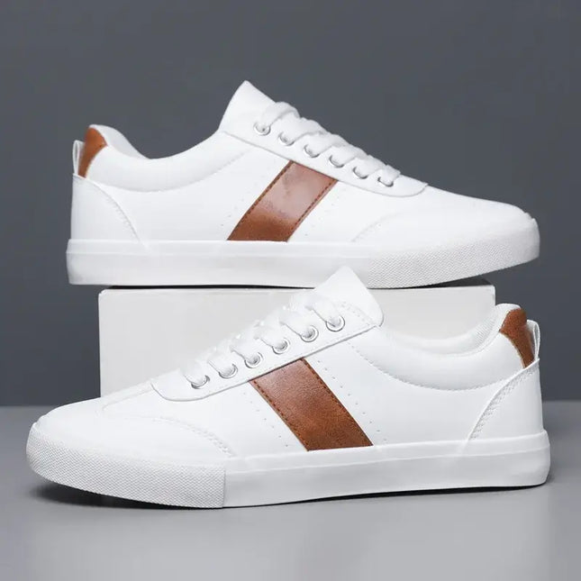 Bruno Classico Leather Sneakers - stylish men's casual sneakers with genuine leather, perfect for comfortable everyday wear and travel.
