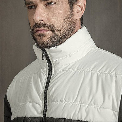 Men's Two-Tone Quilted Jacket