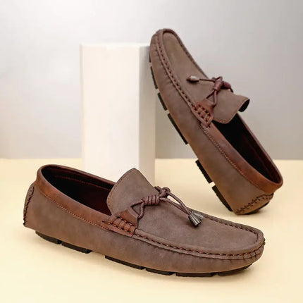 Carson Loafers - Premium men's leather loafers with elegant design and slip-on comfort for formal and casual occasions.