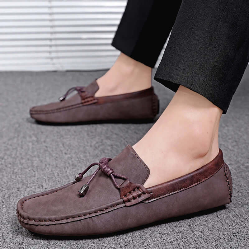 Carson Loafers - men's luxury slip-on leather loafers with cushioned comfort and timeless style for formal occasions and casual elegance.
