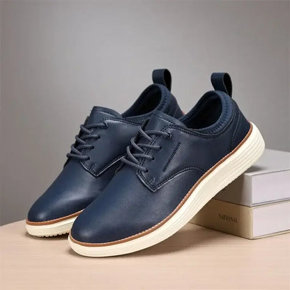 Carvelli Leather Sneakers - casual sneakers for men, featuring lightweight rubber sole and breathable materials for stylish everyday wear.