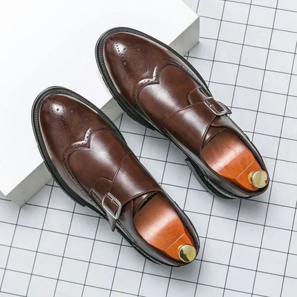 Castano Genuine Leather Dress Shoes
