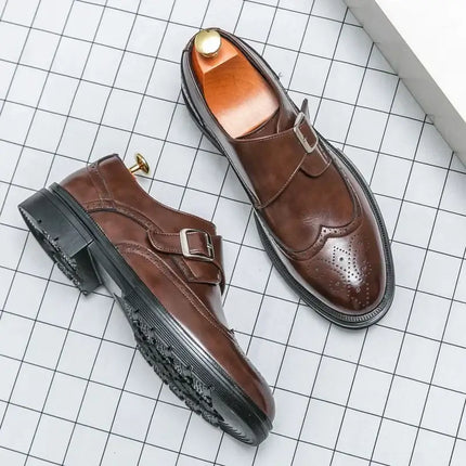 Castano Genuine Leather Dress Shoes