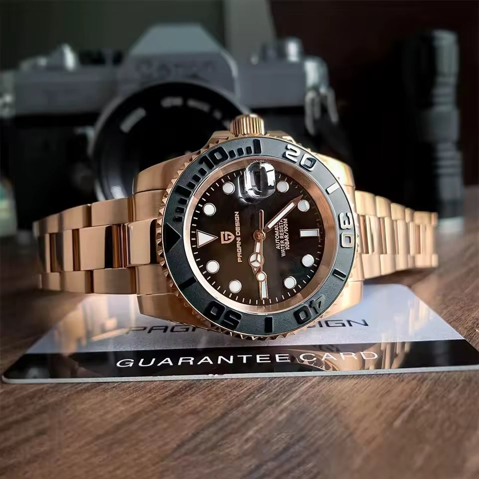 Cavaro Diver – Rose Noir Edition