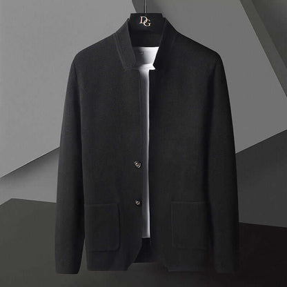 D’Avorio Knit Cardigan for men's winter style, cosy and warm