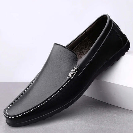 Ellis Leather Loafers – luxury slip-on men's formal loafers