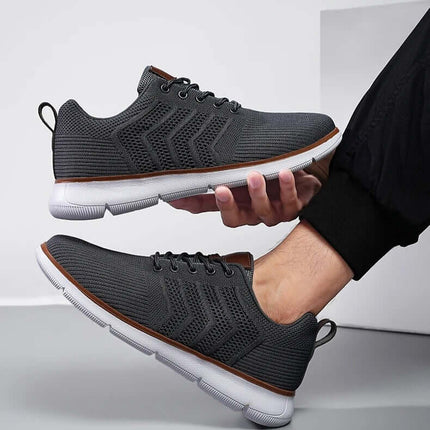 Ethos Knit Sneakers - lightweight, breathable men's casual sneakers for stylish, comfortable everyday wear and travel.
