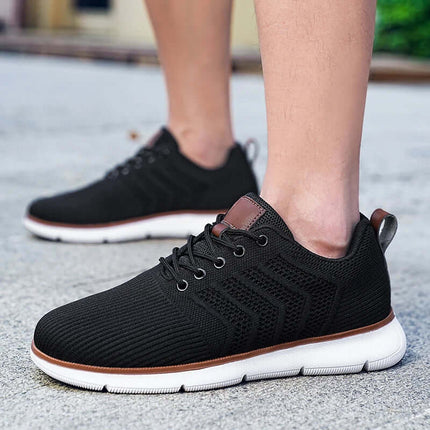 Ethos Knit Sneakers - lightweight, breathable casual sneakers for men, perfect for everyday comfort, style, and travel.