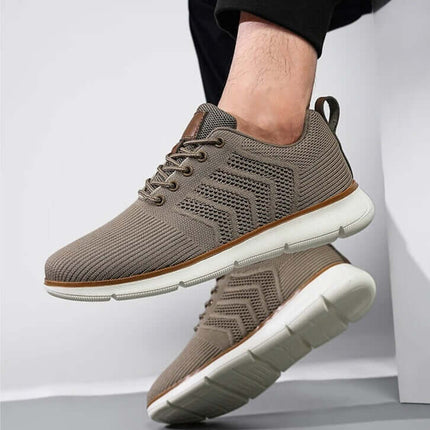 Ethos Knit Sneakers: casual sneakers for men with lightweight, breathable design, perfect for everyday wear, walking, and travel.