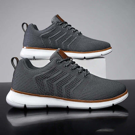 Ethos Knit Sneakers for men, lightweight and breathable, perfect casual everyday wear with orthopedic sole, stylish and versatile.