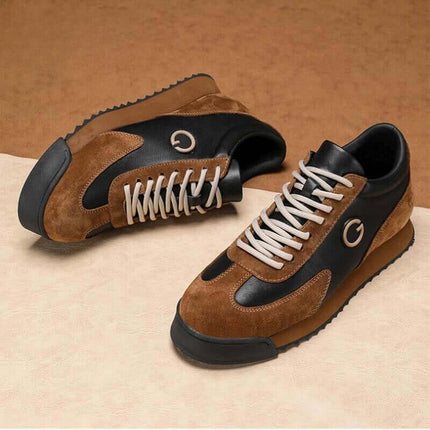 Geneva Sneakers - Casual men's sneakers with breathable leather, perfect for comfortable all-day wear. Stylish and versatile for everyday use.