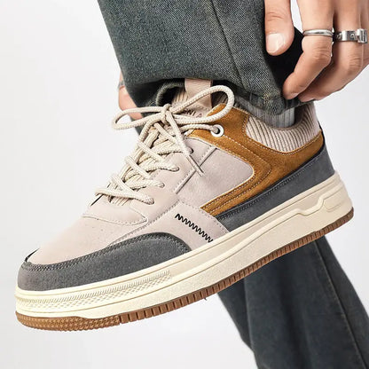 Heritage Sneakers - Comfortable everyday men's casual sneakers with lightweight design, perfect for walking, travel, and modern casual style.