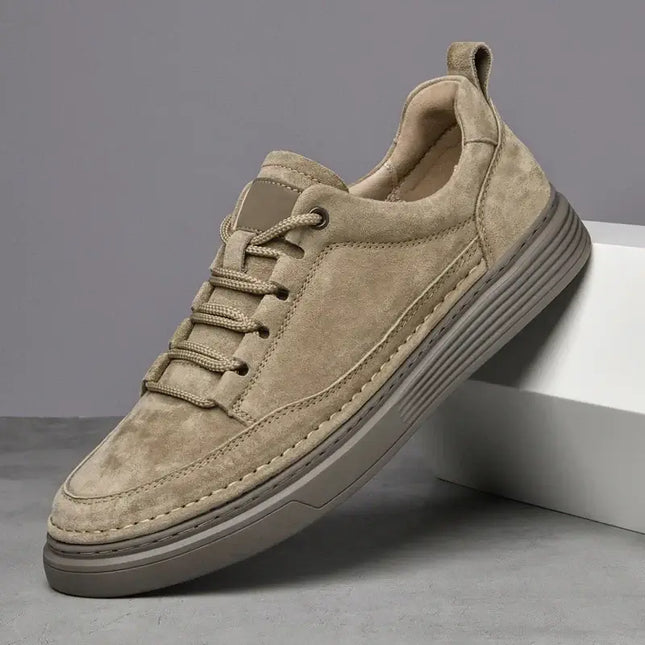 Huxley Suede Sneakers - Comfortable everyday men's casual sneakers, stylish and lightweight with premium suede and breathable design.
