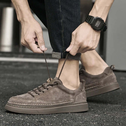 Huxley Suede Sneakers for men, stylish and comfortable everyday wear with breathable suede, perfect for casual outfits and travel.