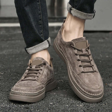 Huxley Suede Sneakers for men showcasing lightweight, breathable suede design perfect for comfortable everyday casual wear and travel.