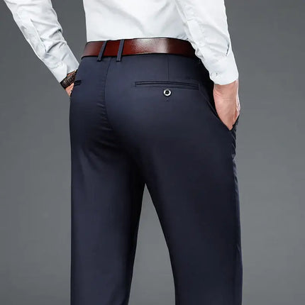 Loxley Classic-fit Pant - comfortable men's pants with flexible fit, perfect for casual wear, work, and travel. Made from breathable cotton/spandex.