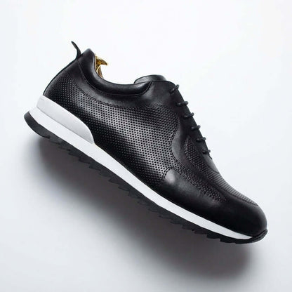 Lucano Leather Sneakers, lightweight and stylish casual sneakers for men, perfect for everyday wear, walking, and travel.