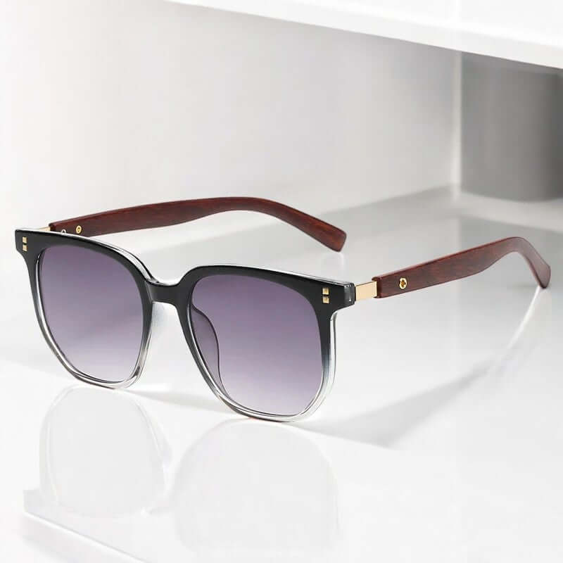 Lumen Retro Shades with UV protection, stylish men's polarized sunglasses for driving and outdoor activities, lightweight and comfortable.