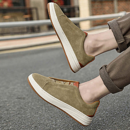 Versatile Lupo Casual Cowhide Sneakers for men offering lightweight comfort and style, ideal for daily wear and travel, men's casual sneakers.