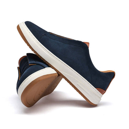 Lupo Casual Cowhide Sneakers for men offering comfortable everyday wear, versatile style, and lightweight, breathable suede leather design.
