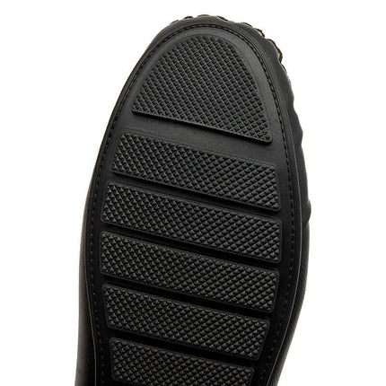 Marco Leather Loafers with durable tread sole, showcasing premium grip and slip-on comfort for men's formal and casual style.