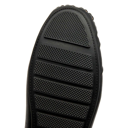 Marco Leather Loafers with durable tread sole, showcasing premium grip and slip-on comfort for men's formal and casual style.