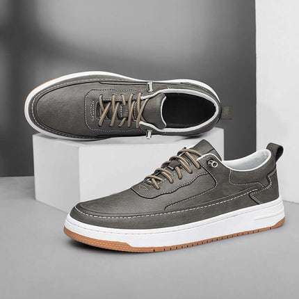 Maxwell Leather Sneakers for men, stylish and comfortable casual sneakers with breathable lightweight design, perfect for daily wear.