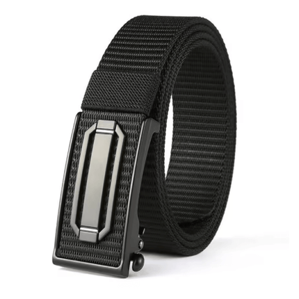 men's tactical nylon belt – Durable Nylon Canvas Belt with strong buckle, genuine leather quality for casual and formal use.
