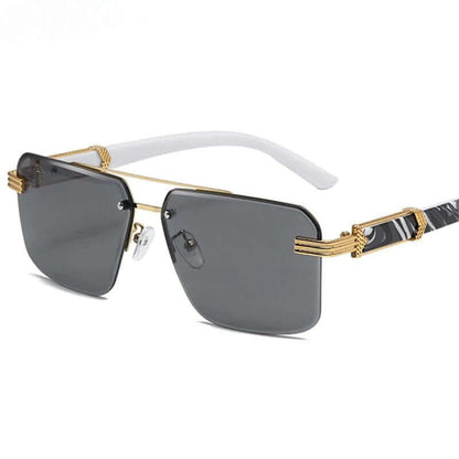 Monaco Retro Shades - UV protection sunglasses, men's stylish polarized sunglasses for driving, outdoor activities, and travel in chic style