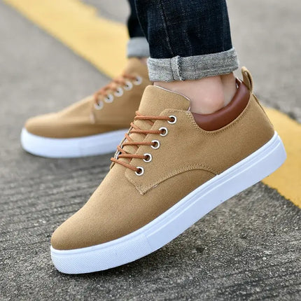 Nomad Canvas Sneakers: stylish men's casual sneakers with breathable canvas for comfort and versatility; perfect for everyday wear and travel.