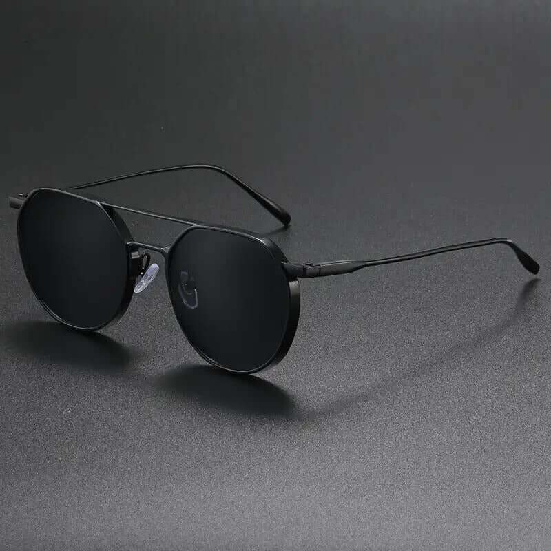 Phantom Steampunk Shades: UV protection, polarized lenses, lightweight comfort for stylish men's everyday wear and outdoor adventures.