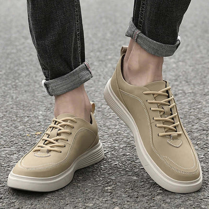 Riviera Italian Leather Sneakers - stylish, lightweight, and breathable casual sneakers for men offering all-day comfort and modern style.